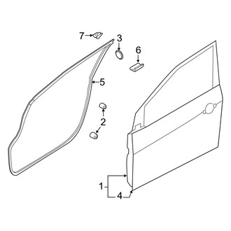 Kia OE - Front Door - Door & Components