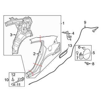 Kia OE - Quarter Panel & Components