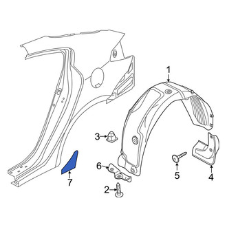 Kia OE - Rear Right Stone Guard