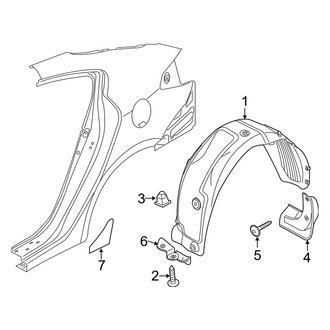 Kia OE - Quarter Panel - Exterior Trim