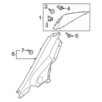 Kia OE - Quarter Panel - Interior Trim