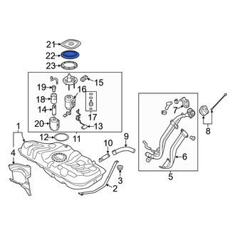 Kia OE - Fuel Tank Lock Ring