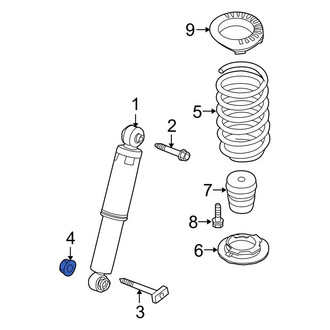 Kia OE - Suspension Shock Absorber Nut
