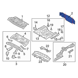 Kia OE - Rear Rear Body Panel