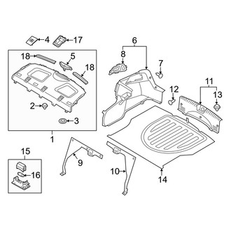 Kia OE - Rear Body & Floor - Interior Trim