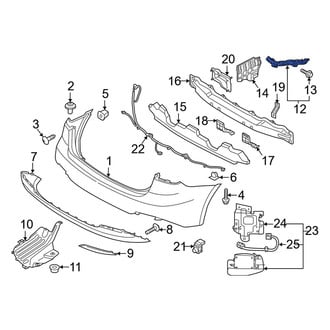 Kia OE - Left Bumper Cover Bracket