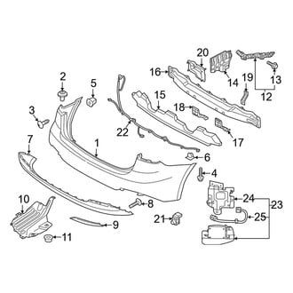 Kia OE - Rear Bumper - Bumper & Components
