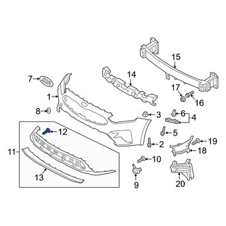 Kia OE - Rocker Panel Molding Screw