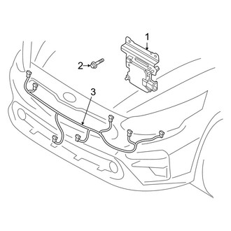 Kia OE - Front Bumper & Grille - Electrical Components