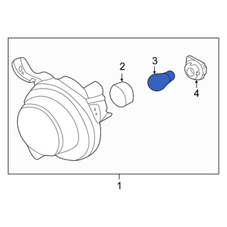 Kia OE - Front Daytime Running Light Bulb
