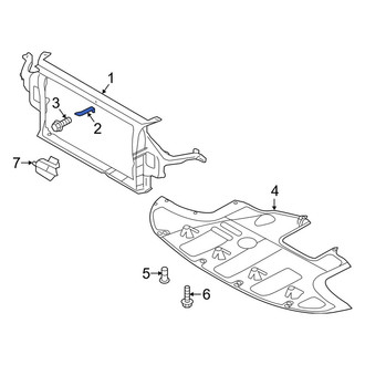 Kia OE - Front Radiator Support Panel Reinforcement
