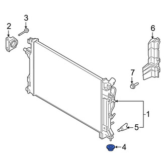 Kia OE - Radiator Insulator