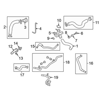 Kia OE - Cooling - Hoses & Lines