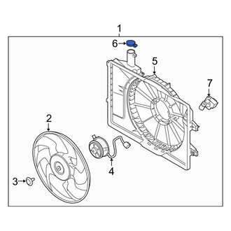 Kia OE - Engine Coolant Reservoir Cap