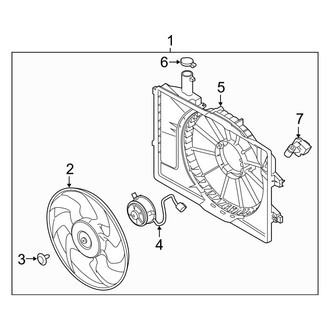 Kia OE - Cooling Fan (EX / FE / LXS / S)
