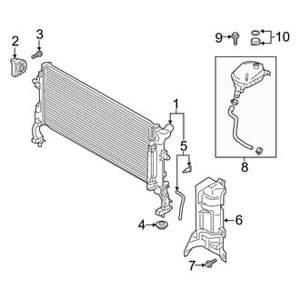 Kia OE - Cooling - Radiator & Components (1.6L)
