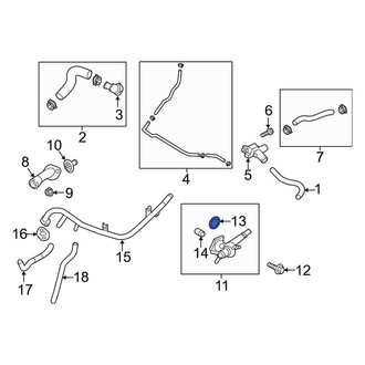 Kia OE - Engine Coolant Outlet O-Ring