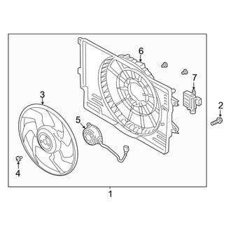 Kia OE - Cooling Fan (1.6L)