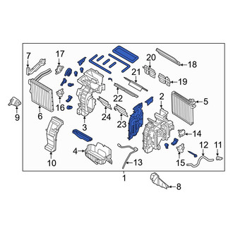 Kia OE - HVAC Unit Case Assembly