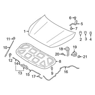 Kia OE - Hood & Components