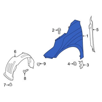 Kia OE - Front Left Fender