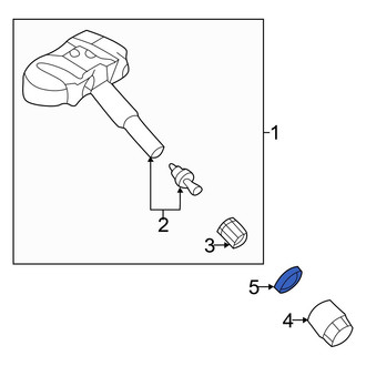 Kia OE - Tire Pressure Monitoring System (TPMS) Valve Stem Washer