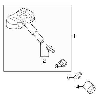Kia OE - Tire Pressure Monitoring System (TPMS) Sensor