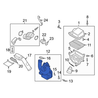 Kia OE - Engine Air Intake Resonator