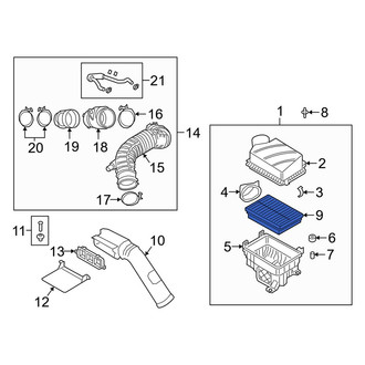 Kia OE - Engine Air Filter