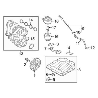 Kia OE - Engine / Transaxle - Engine Parts (1.6L)