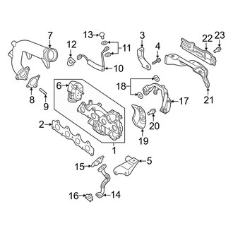 Kia OE - Engine / Transaxle - Turbocharger & Components (1.6L)