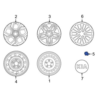 Kia OE - Wheel Lug Nut
