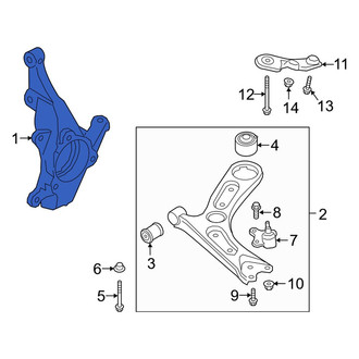 Kia OE - Left Steering Knuckle