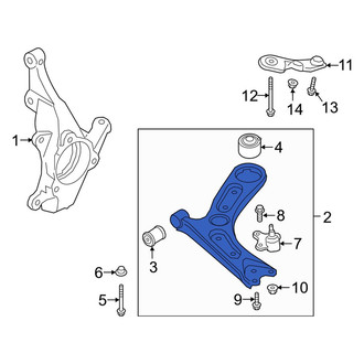 Kia OE - Front Left Suspension Control Arm