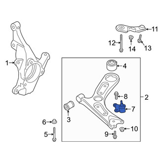 Kia OE - Front Left Suspension Ball Joint