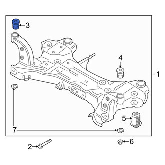 Kia OE - Right Upper Engine Cradle Bushing