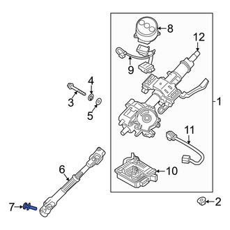 Kia OE - Steering Shaft Bolt