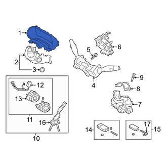 Kia OE - Upper Steering Column Cover