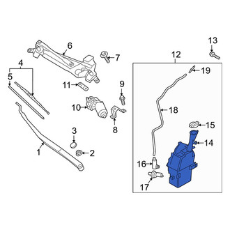 Kia OE - Washer Fluid Reservoir