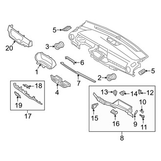 Kia OE - Instrument Panel Components