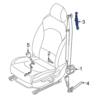 Kia OE - Front Seat Belt Height Adjuster