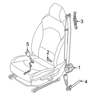 Kia OE - Restraint Systems - Front Seat Belts