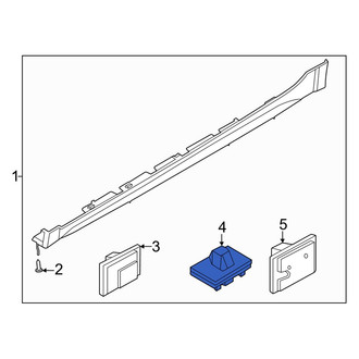 Kia OE - Rocker Panel Molding Clip