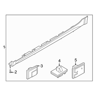 Kia OE - Pillars, Rocker & Floor - Exterior Trim