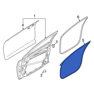 Kia OE - Front Right Outer Door Seal