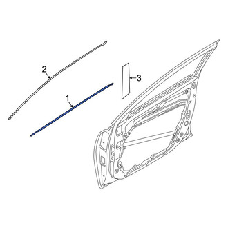 Kia OE - Front Left Door Belt Molding