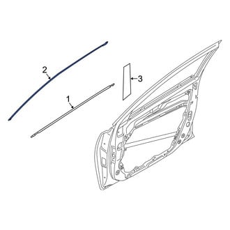 Kia OE - Rear Left Door Reveal Molding