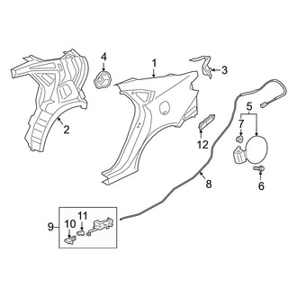 Kia OE - Quarter Panel & Components (GT / GT-Line)