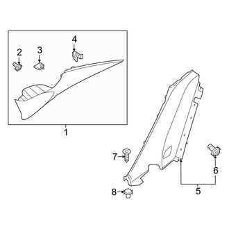 Kia OE - Quarter Panel - Interior Trim