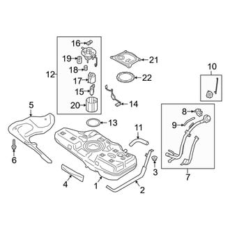 2023 Kia Forte Fuel Pumps & Parts Relays, Assemblies — CARiD